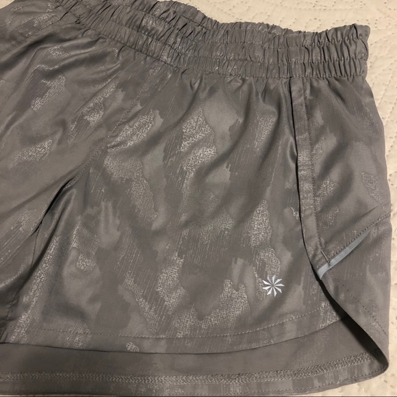 *SOLD* Athleta Grey Running Shorts Size XS - Picture 3 of 8
